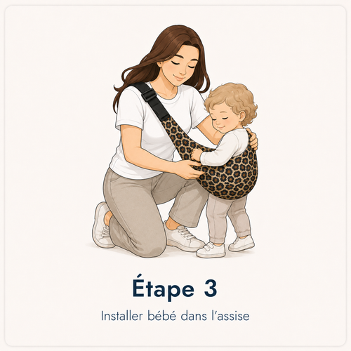 Etape 3 - Installer bebe dans l assise
