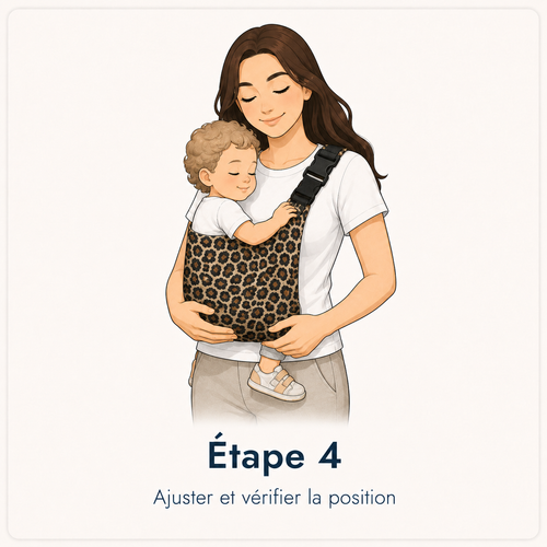 Etape 4 - Ajuster et verifier la position